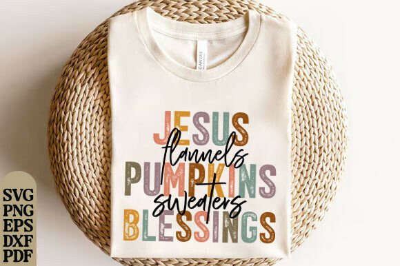Fall Christian PNG: Jesus Flannels Design Review