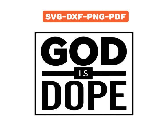 God is Dope Christian Typography T-shirt Review