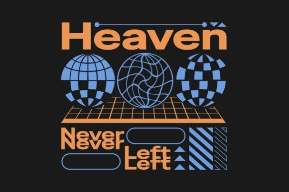Heaven Never Left Graphics for T-Shirt Designs