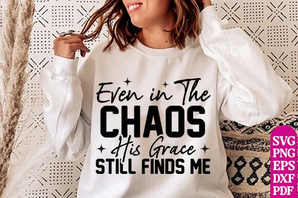 His Grace Finds Me SVG: Graphics for T-Shirt Designs