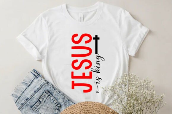 Jesus is King Graphics for T-Shirt Designs