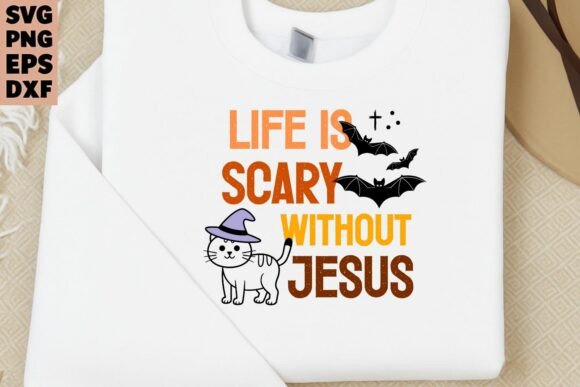 Life is Scary Graphics: Christian Halloween T-Shirt Designs