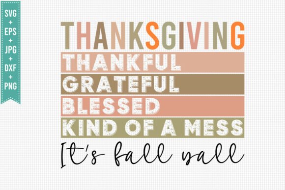 Thankful Jesus Fall SVG: Graphics for T-Shirt Designs