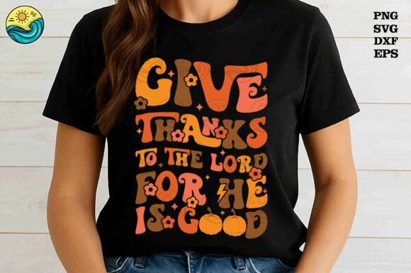 Thanks to the Lord, Christian Fall SVG: Graphics Review